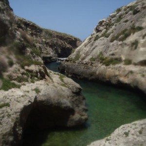 Entrance of Ghasri Valley, Gozo