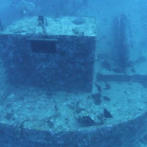 Stern of the Naha Wreck