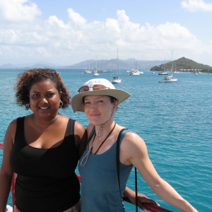 On the ferry to St. John