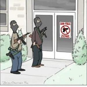 guns-sociopath-gun-free-zone-poster