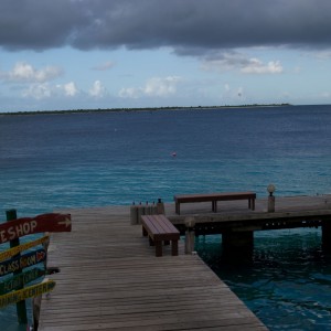 Buddy Dive boat dock, Bonaire