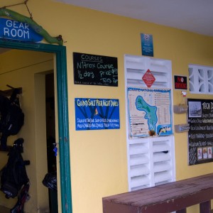 Buddy Dive gear room