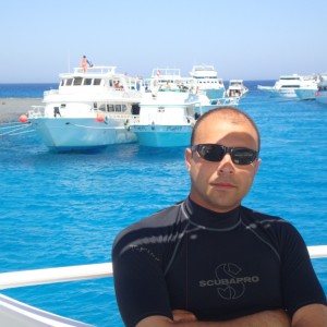 At fanadir diving site