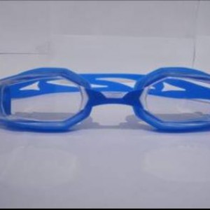 swimming goggles and fins