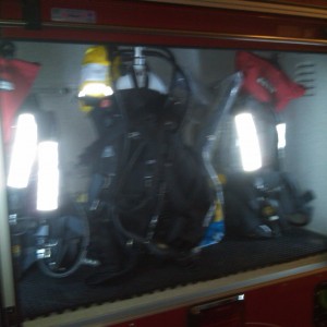 Fire Department Rescue Truck BC set up