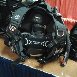 Mares new suspension system @ Baltimore Dive Show