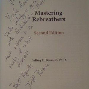Jeff Bozanic's book: Mastering Rebreathers