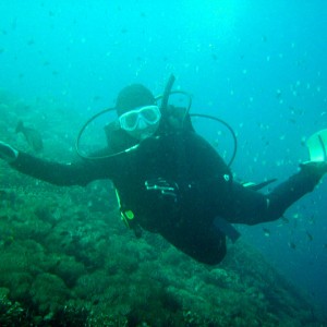 Diving at Nusa Penida, Bali, Indonesia