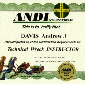 ANDI Technical Wreck Instructor