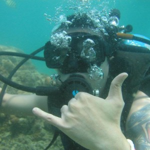 Diving w/ my girlfriend and friends