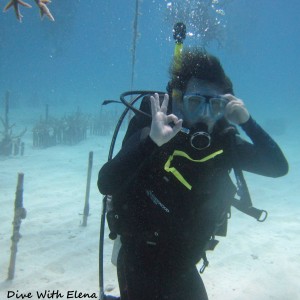 Coral Restoration Dives with Eckerd College Divers March 2013