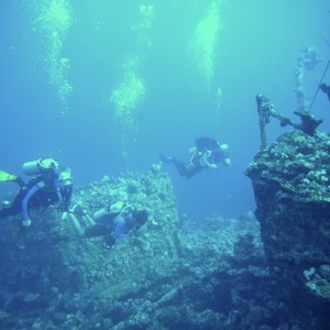 Iona Wreck, 15 - 45m depth