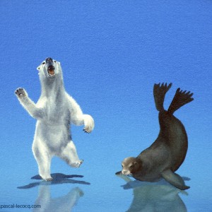 CHICKEN DANCE : THE INUIT SEAL AND DANCING BEAR, by Pascal