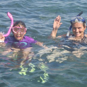 DR snorkeling fun