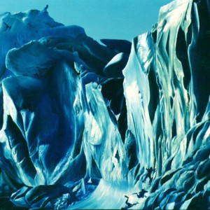CREVASSES DE LA MER DE GLACE - Crevasses of the sea ice - by Pascal
