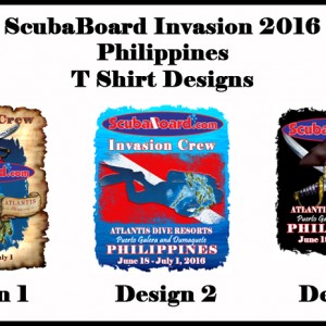 Invasion 2016 T Shirt Designs 1-3 By Murals And More Mary Roxanne Harmon, Mr. H © 2016