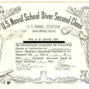 USN 2nd Class Diver