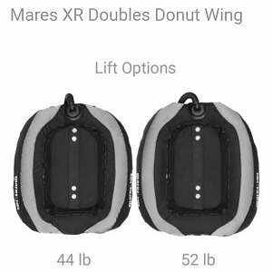 Mares XR Donut Wings
