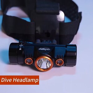Unboxing and Review: OrcaTorch Mazu TD01 - Powerful Underwater Dual-Color Dive Head Lamp