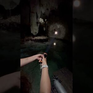 Try Orcatorch ZD710 MK2 for the first time in the cave
