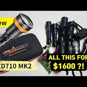 OrcaTorch ZD710 MK2 Zoomable Light