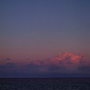 sunset/moonrise turks/caicos