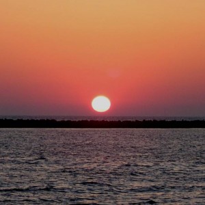 sunset - destin jetties