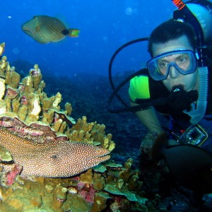 Tony & White Mouth Moray