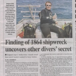 News Story PortWashington Press on My re discovery