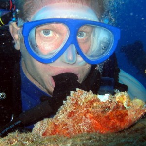 Eric with Scorpionfish