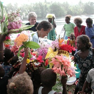 Sonia Buying Flowers