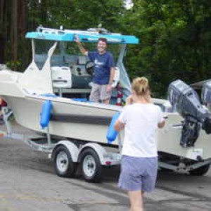 Boat ramp first time