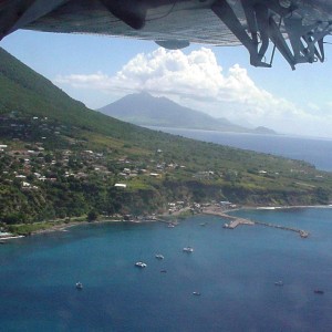 Coastline From Plane before landing