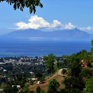 Dili with Atauro in the background