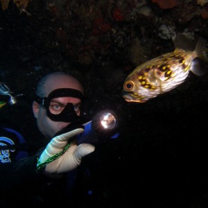 Nick with Puffer