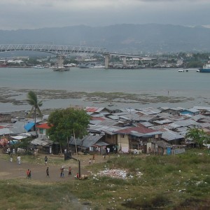 My neighbors in Mactan...Cebu City in back