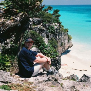 Me in Tulum, Mexico