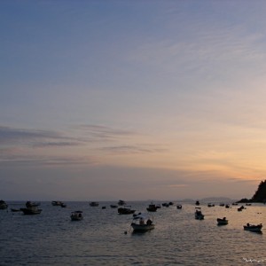 perhentian island, malaysia - at dusk