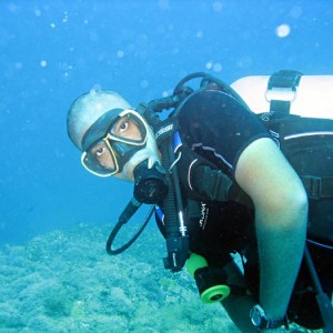 Me at Southeast Cay 1