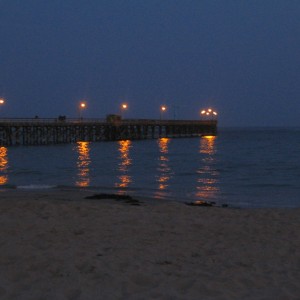 Goleta Pier at Night