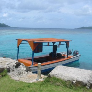 Our Trusty Dive Vessel - Chuuk Island