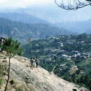 On the road to Baguio City 1984