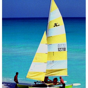 Sailboat. Cayo Largo, Cuba