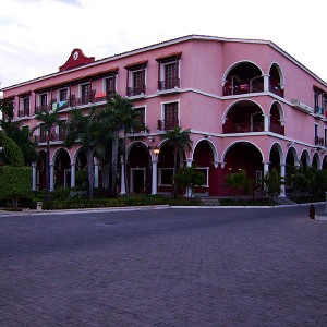 Blau Colonial hotel's main building. Cayo Coco