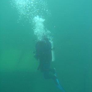 Aaron as Headless Diver