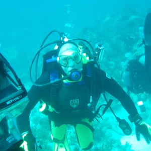 (L) JEFF (M) MARK (R) JOHN on malasous reef