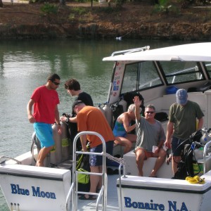 One of Tucan Divers' boats