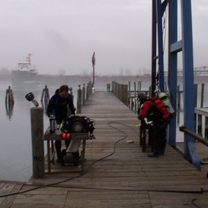 Tashmoo Marina Dock - March 24, 2007
