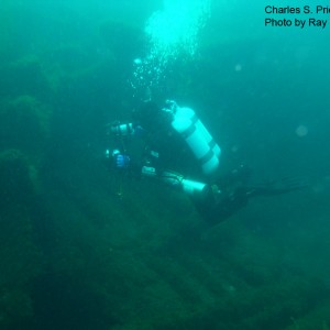 Diver on the CHARLES S. PRICE