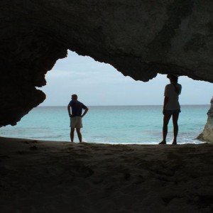 Cave at Great Harbour Cay, Bahamas